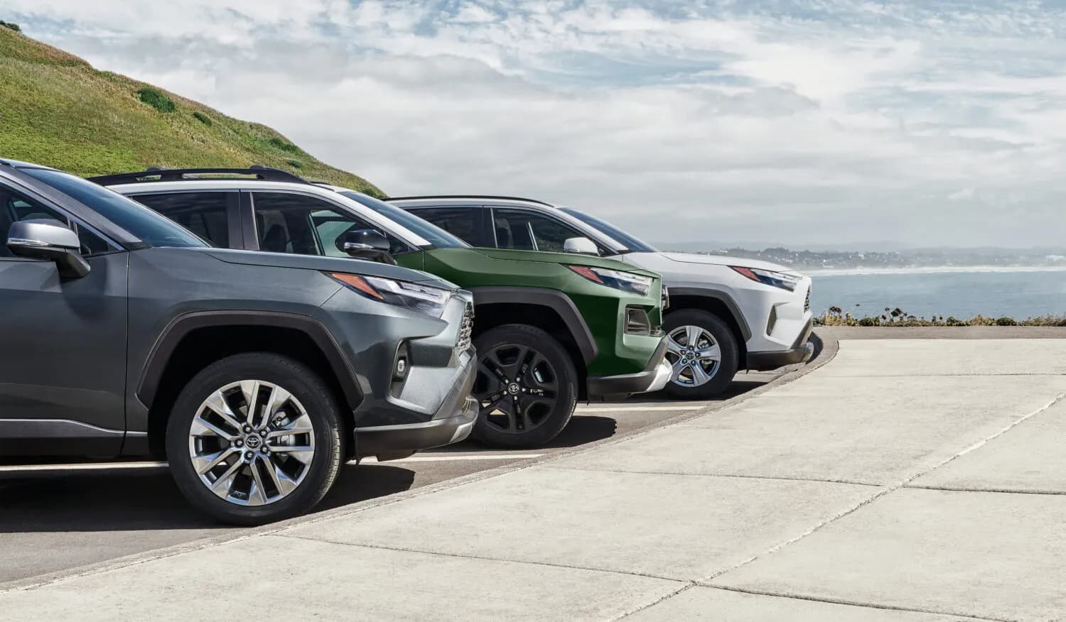 2024 Toyota RAV4 — model line-up, Compact SUV · Export from China